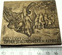 Medal 1988 Pamięci Ofiar Stalinowskich Represji BRĄZ PTAiN