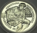 100000 zł 1994 Powstanie Warszawskie 50 rocznica SREBRO