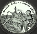 20 zł złotych 2005 Jasna Góra Obrona Częstochowa SREBRO