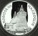 20 zł złotych 2006 Haczów Kościół w Haczowie SREBRO