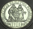 100 zł złotych 1966 Mieszko Dąbrówka Tysiąclecie SREBRO