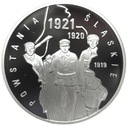 10 zł złotych 2011 Powstania Śląskie SREBRO
