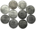 LOT zestaw 10 x 200 zł 1974 XXX lat PRL INWESTYCJA SREBRO