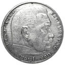 Niemcy 2 marki Reichs Mark 1939 Hindenburg SREBRO
