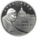 10 zł złotych 2005 Jan Paweł II SREBRO