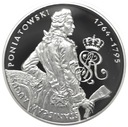 10 zł złotych 2005 Stanisław August Poniatowski PÓŁPOSTAĆ SREBRO