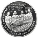10 zł złotych 2009 Kompania Kadrowa Pierwsza Brygada SREBRO
