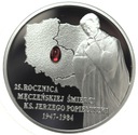 10 zł złotych 2009 Ksiądz Jerzy Popiełuszko SREBRO