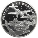 10 zł złotych 2009 Wieluń 1 Września 1939 SREBRO