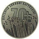 10 zł złotych 2010 Katyń 70 rocznica Zbrodni Katyńskiej SREBRO