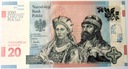 2016 20 zł złotych 1050. rocznica Chrztu Polski