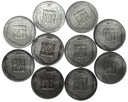 LOT zestaw 10 x 200 zł 1974 XXX lat PRL INWESTYCJA SREBRO