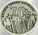 10 zł złotych 2010 Katyń 70 rocznica Zbrodni Katyńskiej SREBRO
