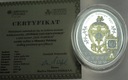 1 dolar Niue 2015 FABERGE Duńskie Jajo Królewskie Royal Danish Egg SREBRO