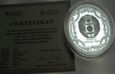 1 dolar Niue 2015 FABERGE Jajo Piętnastej Rocznicy 15th Anniversary SREBRO