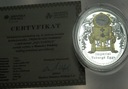 1 dolar Niue 2015 FABERGE Trzecie Jajo Third Egg SREBRO