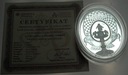 1 dolar Niue 2017 FABERGE Jajo Zmartwychwstania Resurrection Egg SREBRO