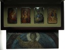 Niue 2 dolary 2012 Andrei Rublev IKONY zestaw 4 x 1 oz uncja SREBRO