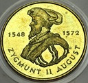 2 zł złote 1996 Zygmunt II August