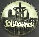 100000 zł złotych 1990 Solidarność TYP A SREBRO