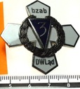 Odznaka III RP 3 Batalion Zabezpieczenia Dowództwa Wojsk Lądowych