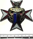 Odznaka III RP WSOWŁ Wyższa Szkoła Oficerska Wojsk Łączności