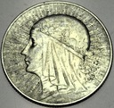 5 zł złotych 1933 Głowa kobiety Polonia SREBRO