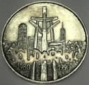 100000 zł złotych 1990 Solidarność TYP A SREBRO