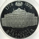 Austria 100 szylingów 1976 Burgtheater PROOF SREBRO