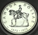 Kanada 1 Dolar 1973 Policja Konna SREBRO