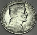 Łotwa 5 Łatów Lati 1931 SREBRO