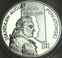 10 zł złotych 2005 Stanisław August Poniatowski POPIERSIE SREBRO