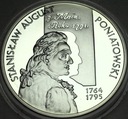 10 zł złotych 2005 Stanisław August Poniatowski POPIERSIE SREBRO