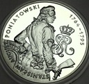 10 zł złotych 2005 Stanisław August Poniatowski PÓŁPOSTAĆ SREBRO