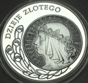 10 zł złotych 2006 10 zł Głowa Kobiety Polonia Dzieje Złotego SREBRO