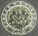 10 zł złotych 2000 Gniezno Zjazd w Gnieźnie SREBRO