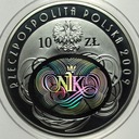 10 zł złotych 2009 NIK Najwyższa Izba Kontroli SREBRO
