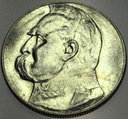 10 zł złotych 1936 Józef Piłsudski SREBRO