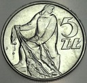 5 zł pięć złotych z Rybakiem 1960 Rybak