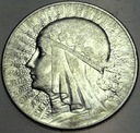5 zł złotych 1933 Głowa kobiety Polonia SREBRO