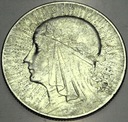 5 zł złotych 1933 Głowa kobiety Polonia SREBRO