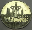 100000 zł złotych 1990 Solidarność TYP A uncja 1 oz SREBRO