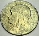 5 zł złotych 1932 Głowa kobiety Polonia SREBRO