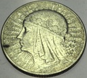 10 zł złotych 1932 Głowa kobiety Polonia SREBRO