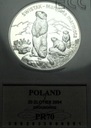 20 zł złotych 2006 Świstak SREBRO PR70