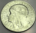 5 zł złotych 1933 Głowa kobiety Polonia SREBRO
