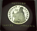 PRÓBA 200 zł złotych 1981 Władysław I Herman SREBRO
