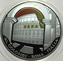 Andora 10 dinarów 2009 Cuda Świata Coloseum Rzym SREBRO