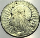 5 zł złotych 1933 Głowa Kobiety Polonia SREBRO