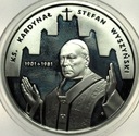10 zł złotych 2001 Kardynał Stefan Wyszyński